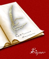 Signer le livre d'Or