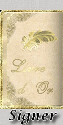 signer le livre d'Or !