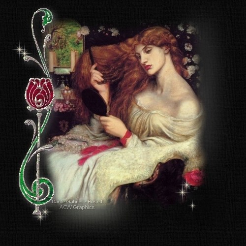 Artwork by Dante Gabrielle Rosetti